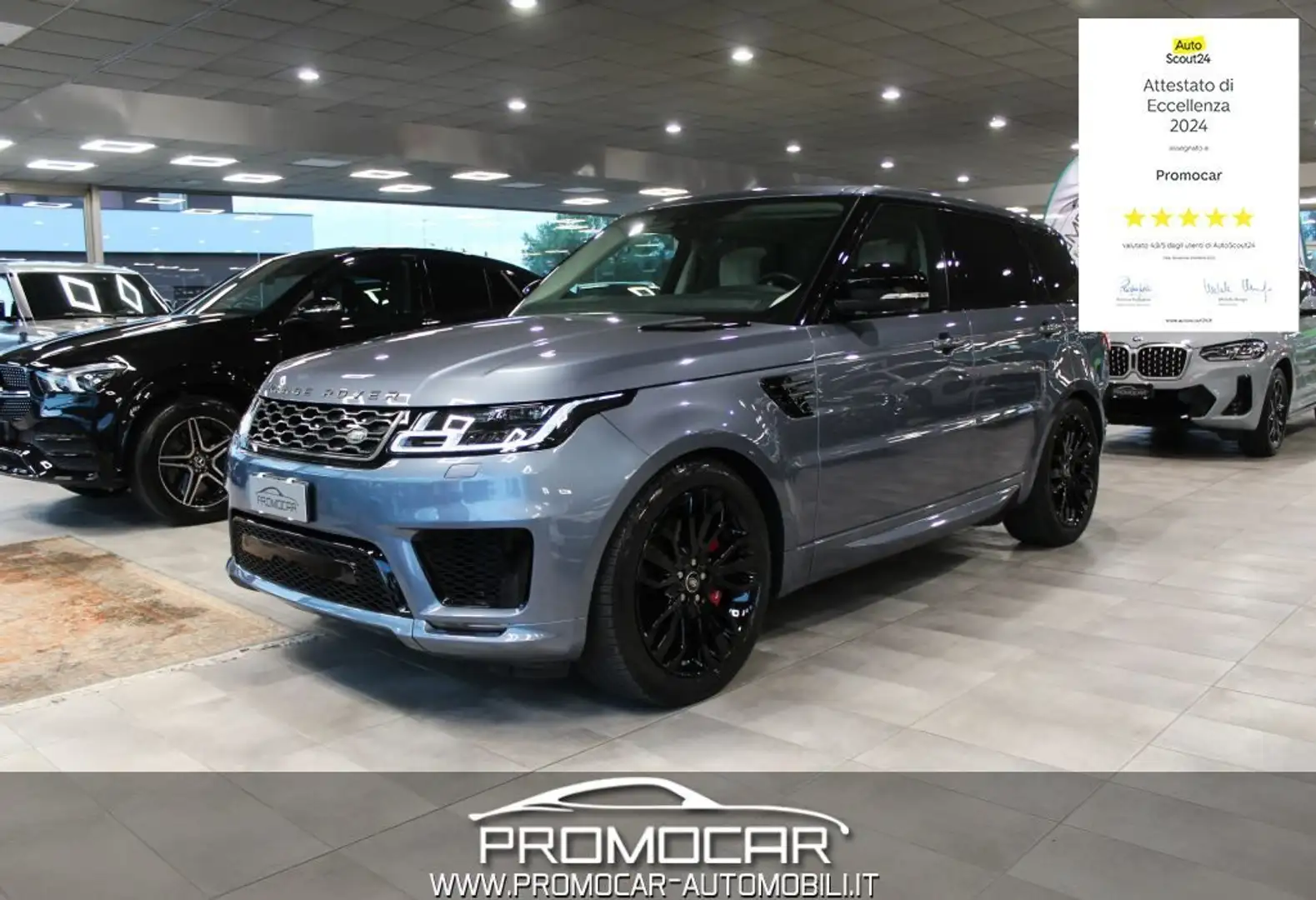Land Rover Range Rover Sport 2.0 Si4 PHEV HSE DYNAMIC *UNIPROP*TETTO* Blu/Azzurro - 1