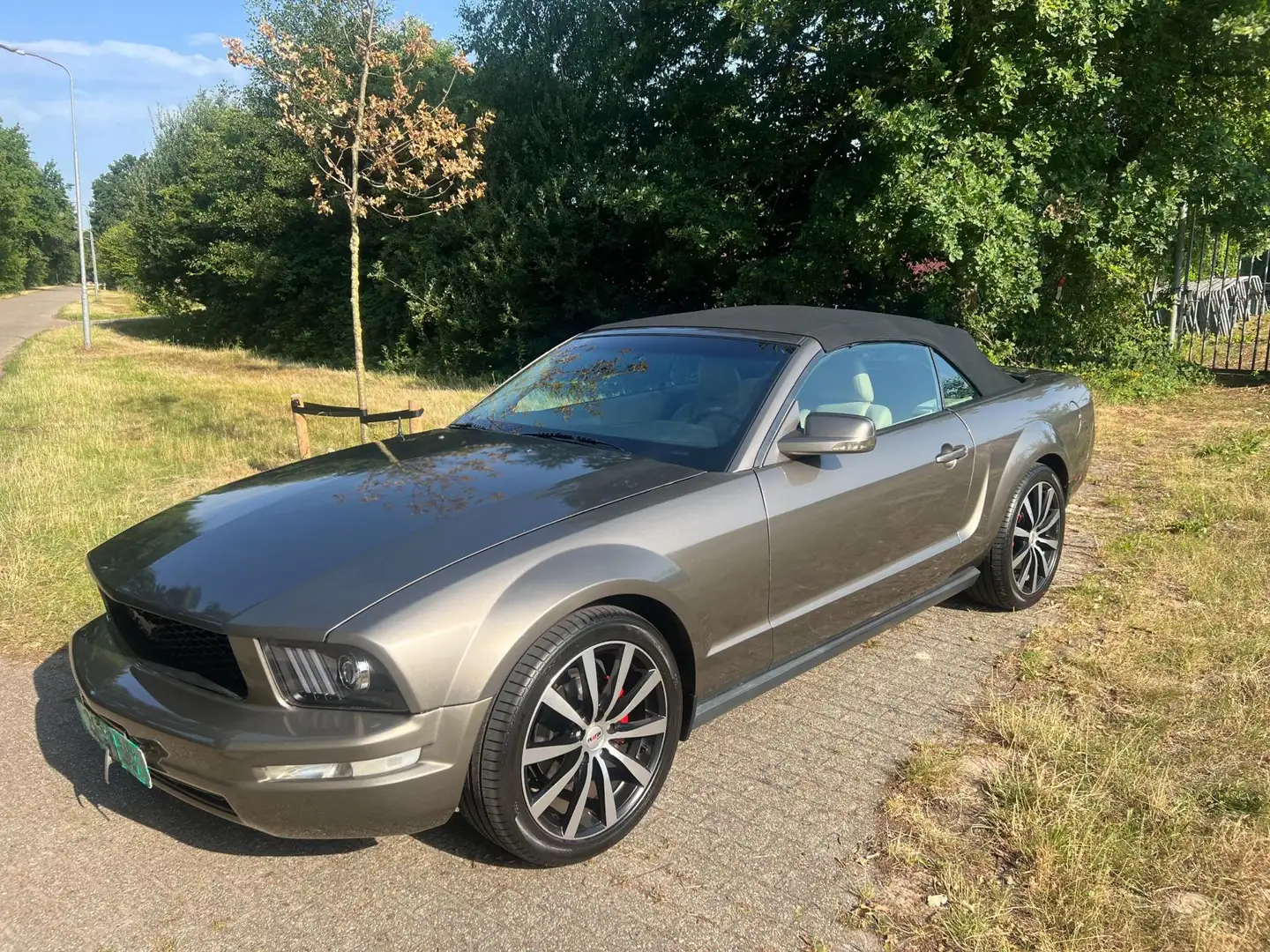 Ford Mustang FORD 4.0 6 CIL CABRIO ZEER MOOI Gris - 2