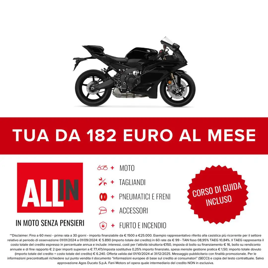 Yamaha YZF-R6 R9 Negru - 2
