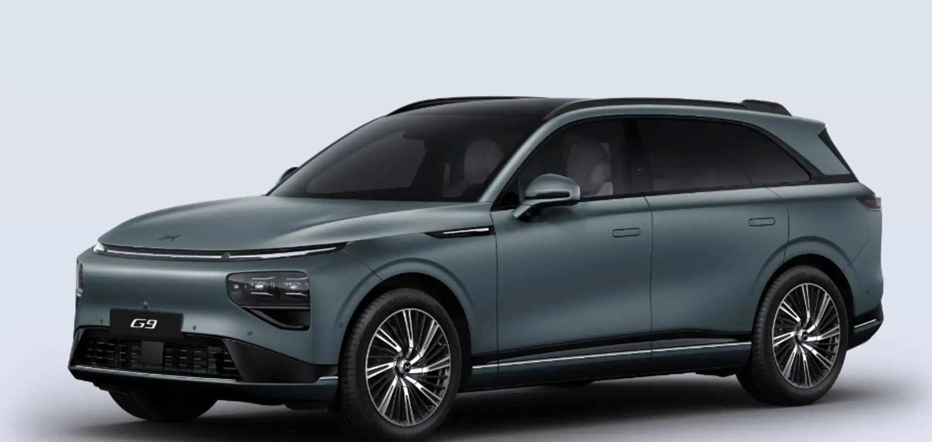 Xpeng G9 New AWD Performance Grün - 1