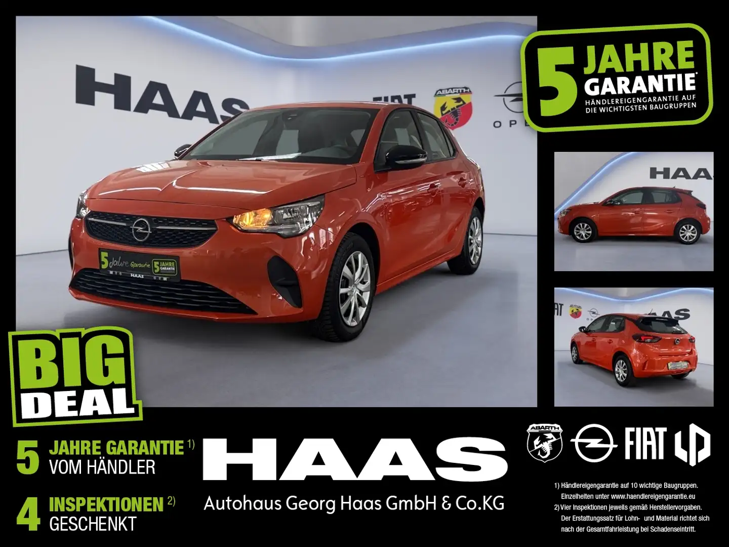 Opel Corsa F 1.2 Edition Bluetooth Tempomat USB Oranje - 1