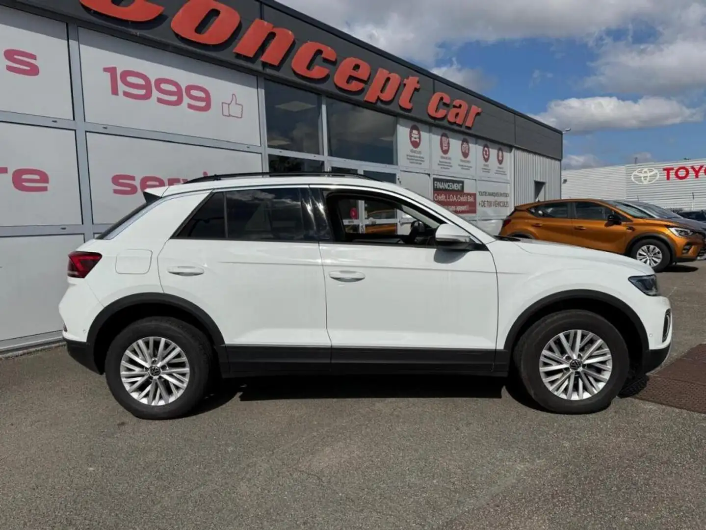 Volkswagen T-Roc LIFE 1.5 TSI 150cv DSG7 Prix affiché HORS TAXES sp Blanc - 2