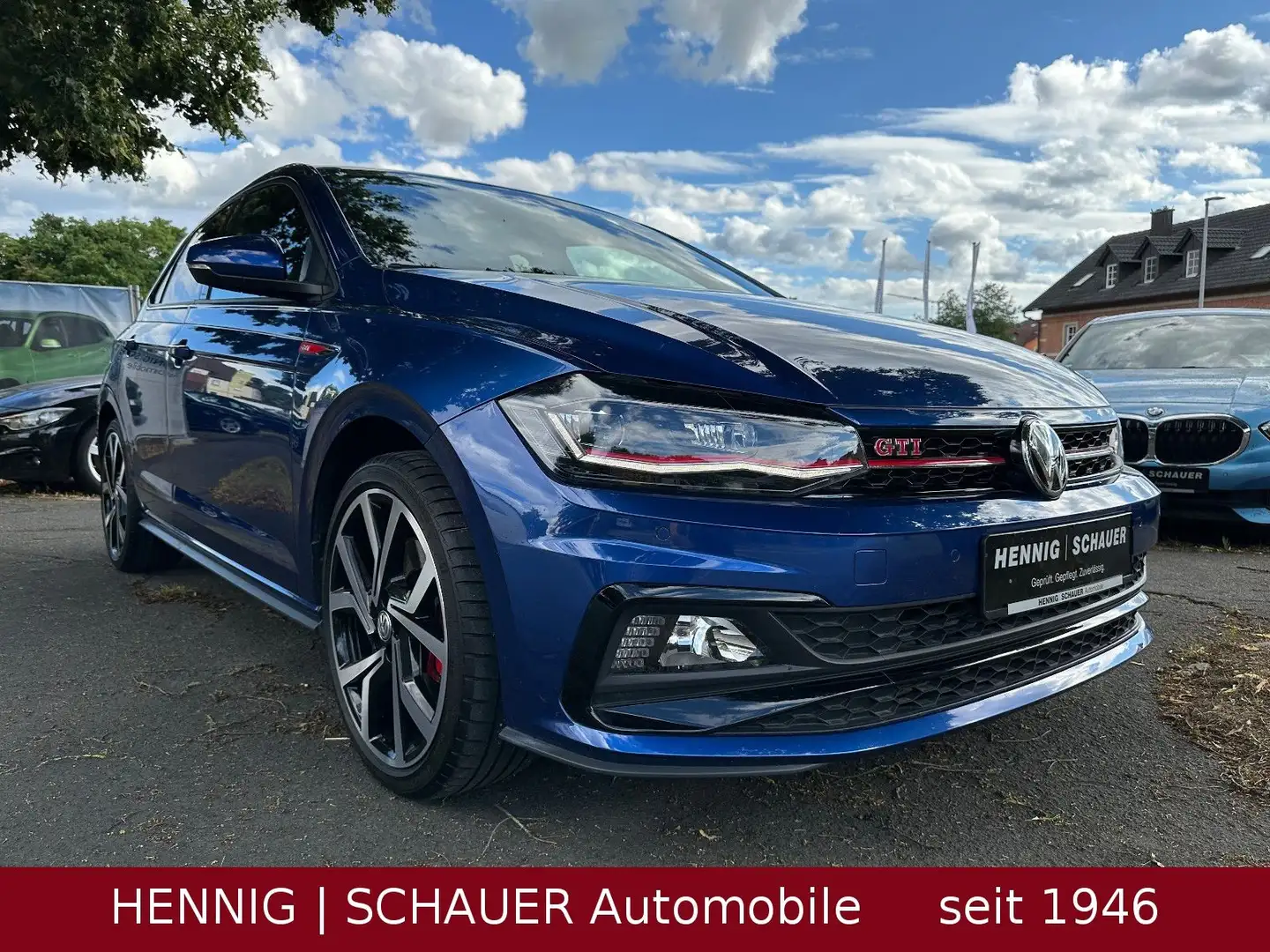 Volkswagen Polo 2.0 TSI OPF DSG GTI Bleu - 2