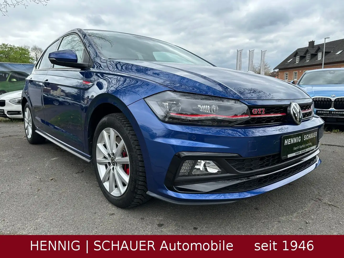 Volkswagen Polo 2.0 TSI OPF DSG GTI Azul - 2