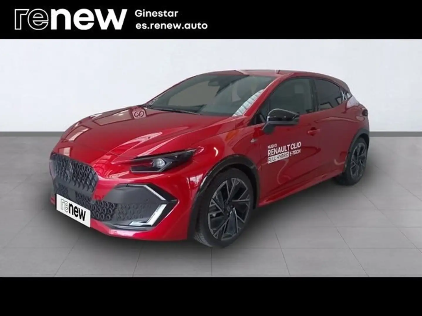 Renault Clio e-tech full hybrid esprit alpine 105kw Rojo - 1