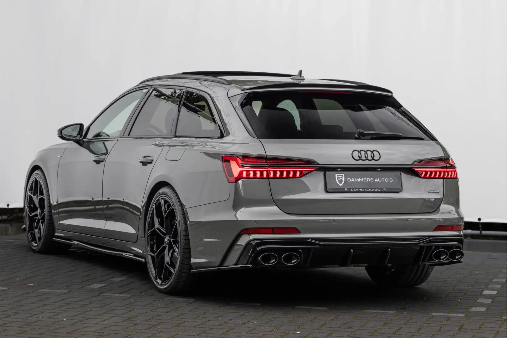 Audi A6 Avant 55 TFSI e 367pk Quattro Competition Pano B&O Grigio - 2