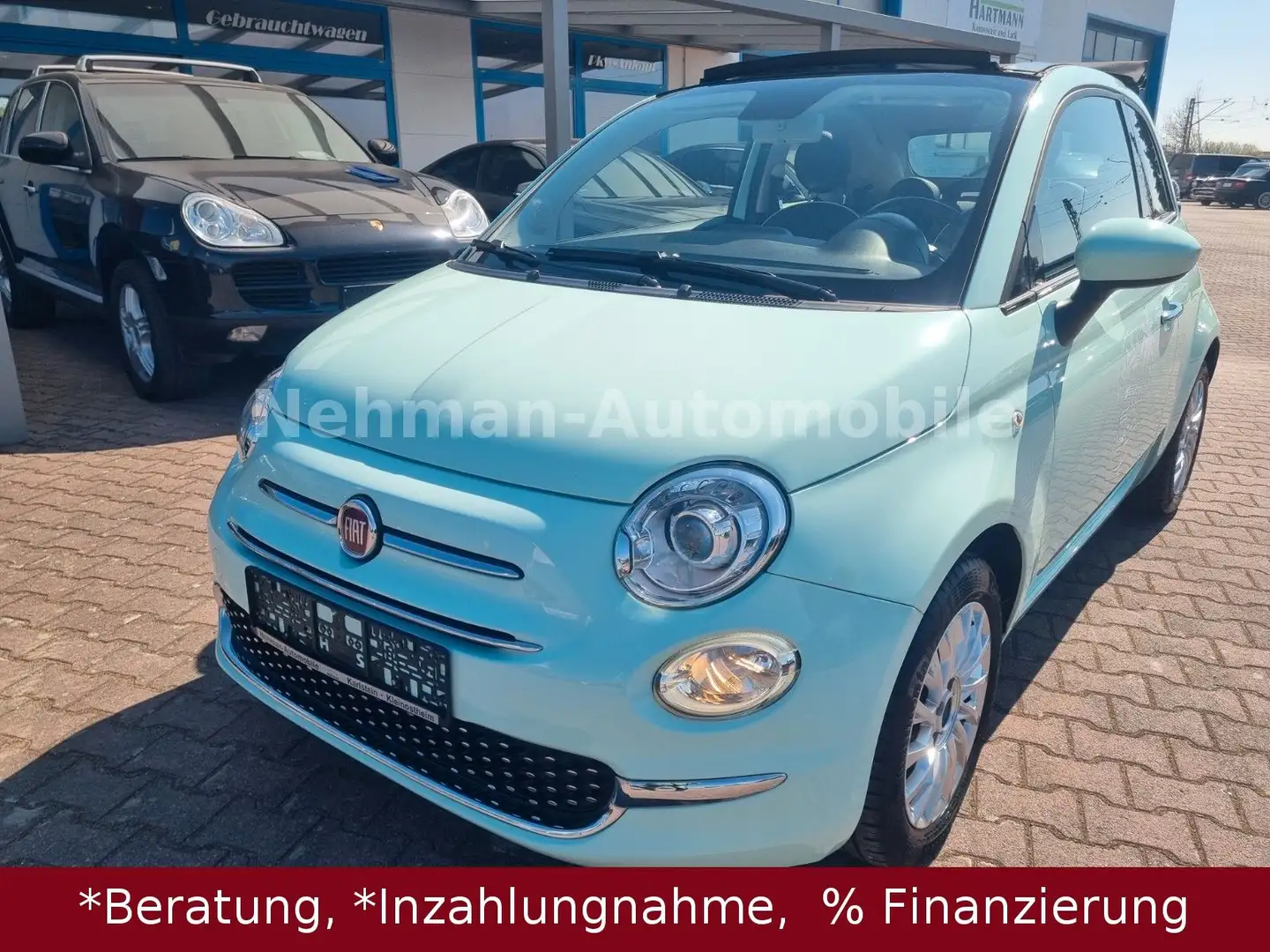 Fiat 500C Cabrio 1.Hand Vert - 1