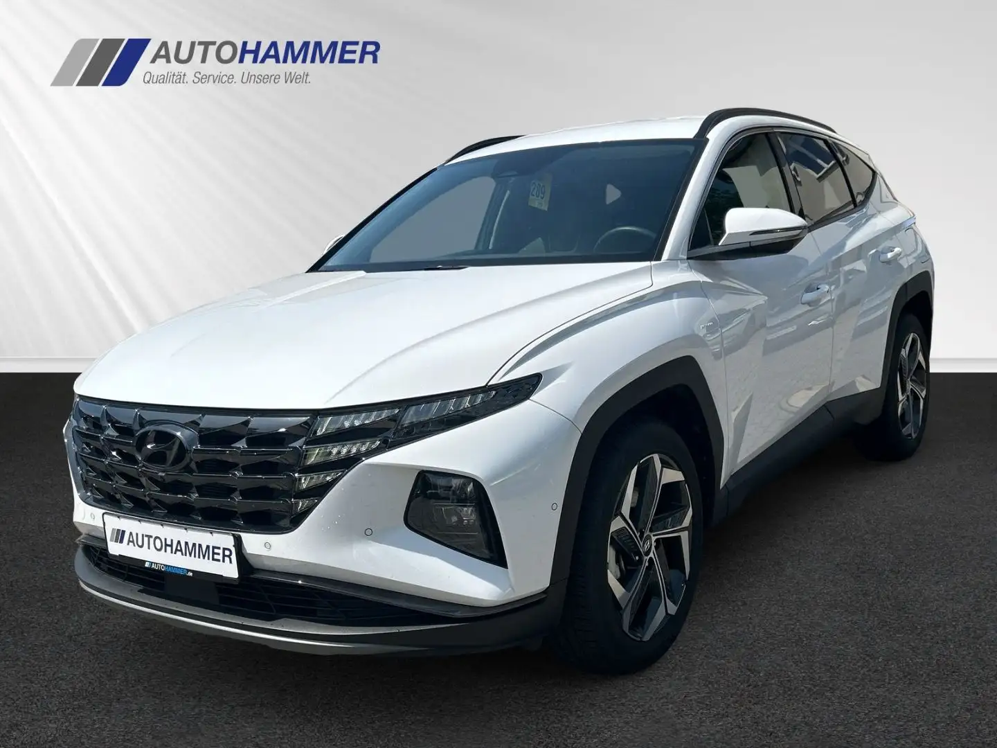 Hyundai TUCSON Plug-In Hybrid 4WD PRIME Leder ECS Ass.P+ Weiß - 1