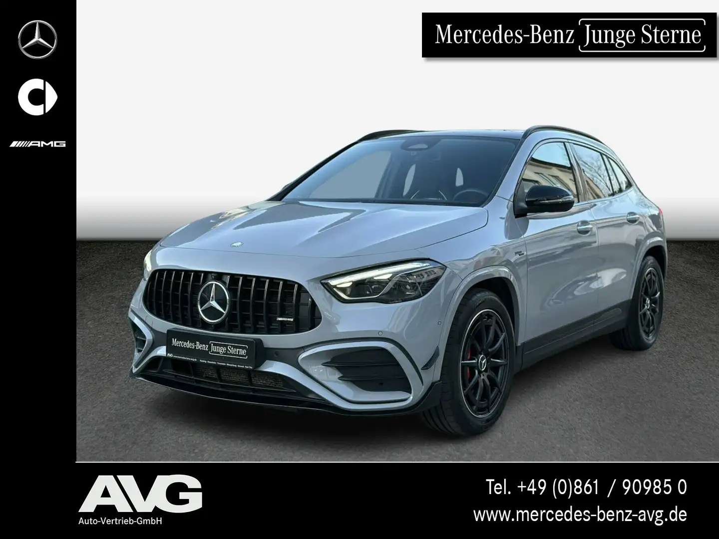 Mercedes-Benz GLA 45 AMG AMG GLA 45 S 4M+ Perf.Sitz Aero/D Pano Alpingrau Gris - 1