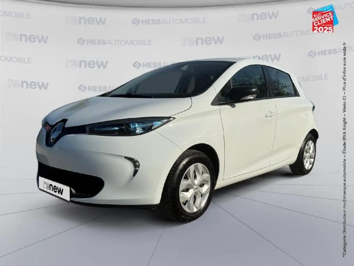 Renault ZOE Life charge normale R90 MY19 Blanc - 1