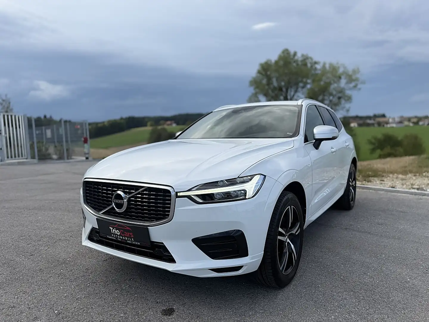 Volvo XC60 XC 60 D5 DPF ALLRAD *AHK*R-DESIGN*TOPAUSTATTUNG* Weiß - 1