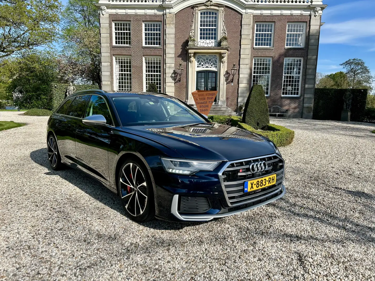 Audi S6 S6 TDI quattro 400pk virtual cockpit Blue - 1