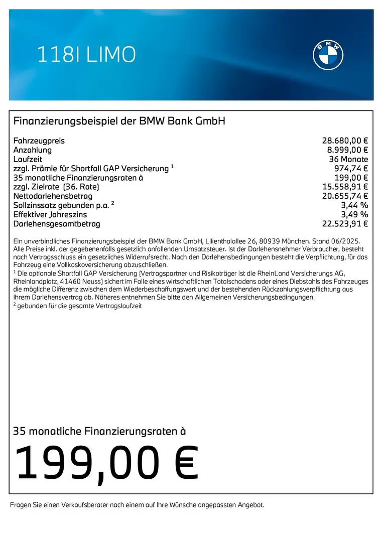 BMW 118 i Hatch Advantage DAB LED WLAN Tempomat AHK Zwart - 2