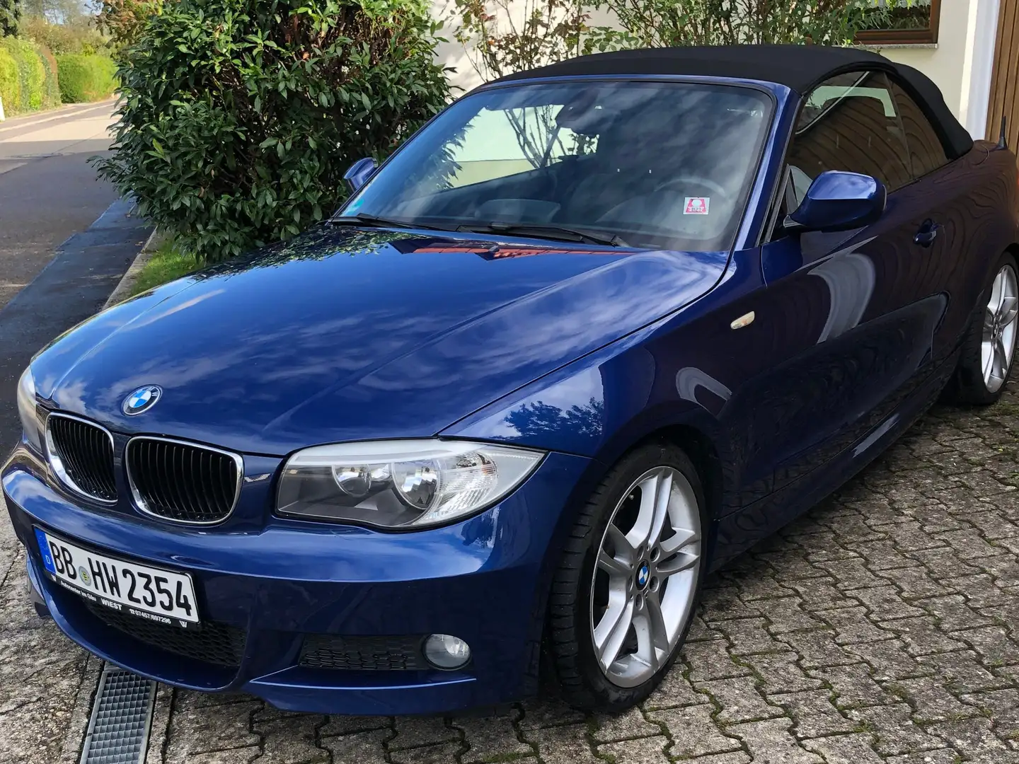 BMW 120 120d Cabrio Mavi - 1