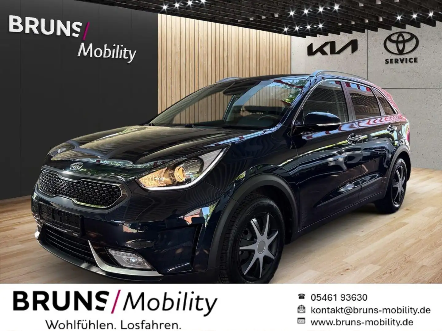 Kia Niro KIA Niro 1.6 Hybrid DCT Vision Plus Last Kamera Blau - 1