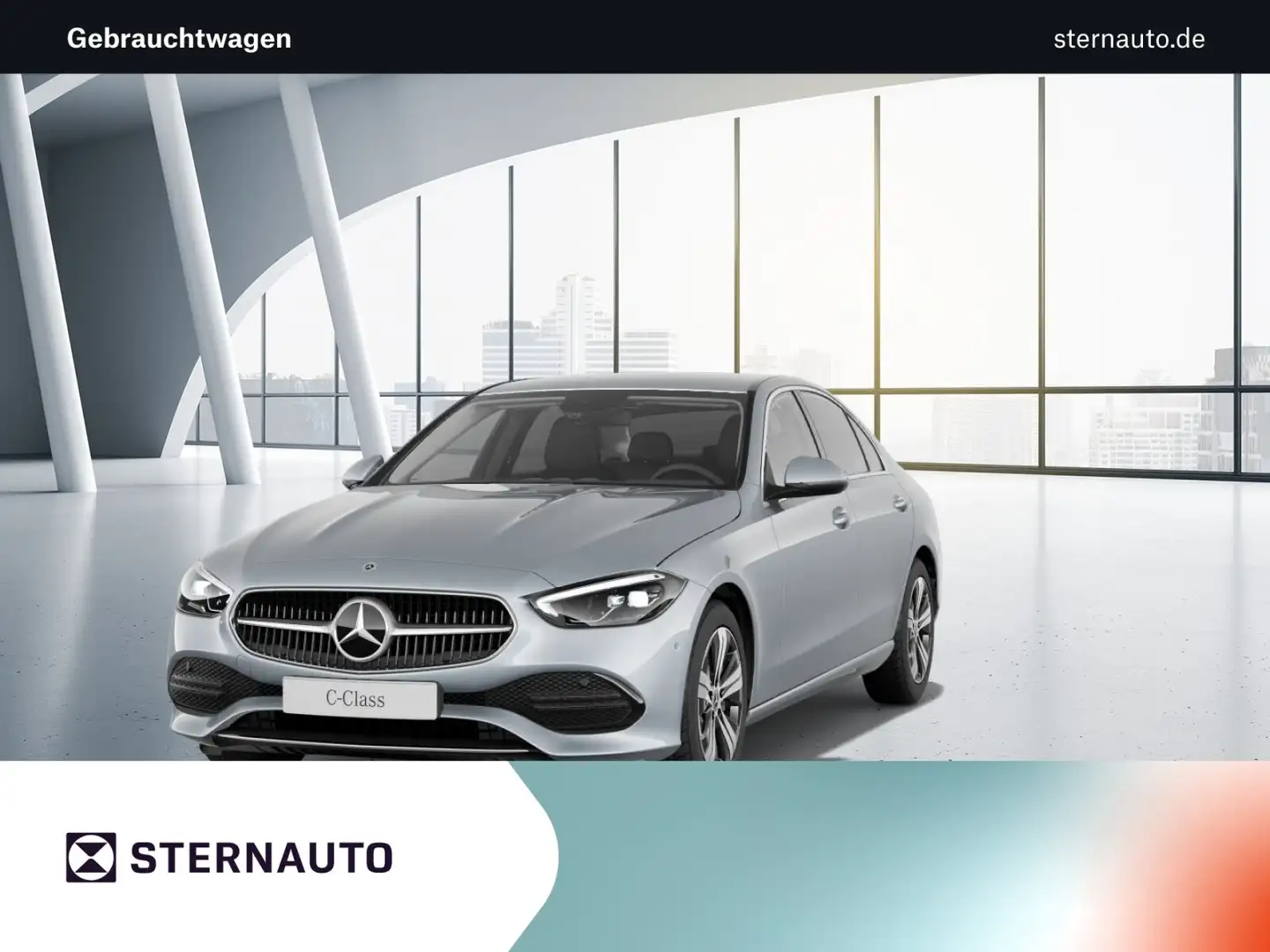 Mercedes-Benz C 300 C 300 4MATIC Ava Standh RüKamera LED Allrad Navi Silber - 1
