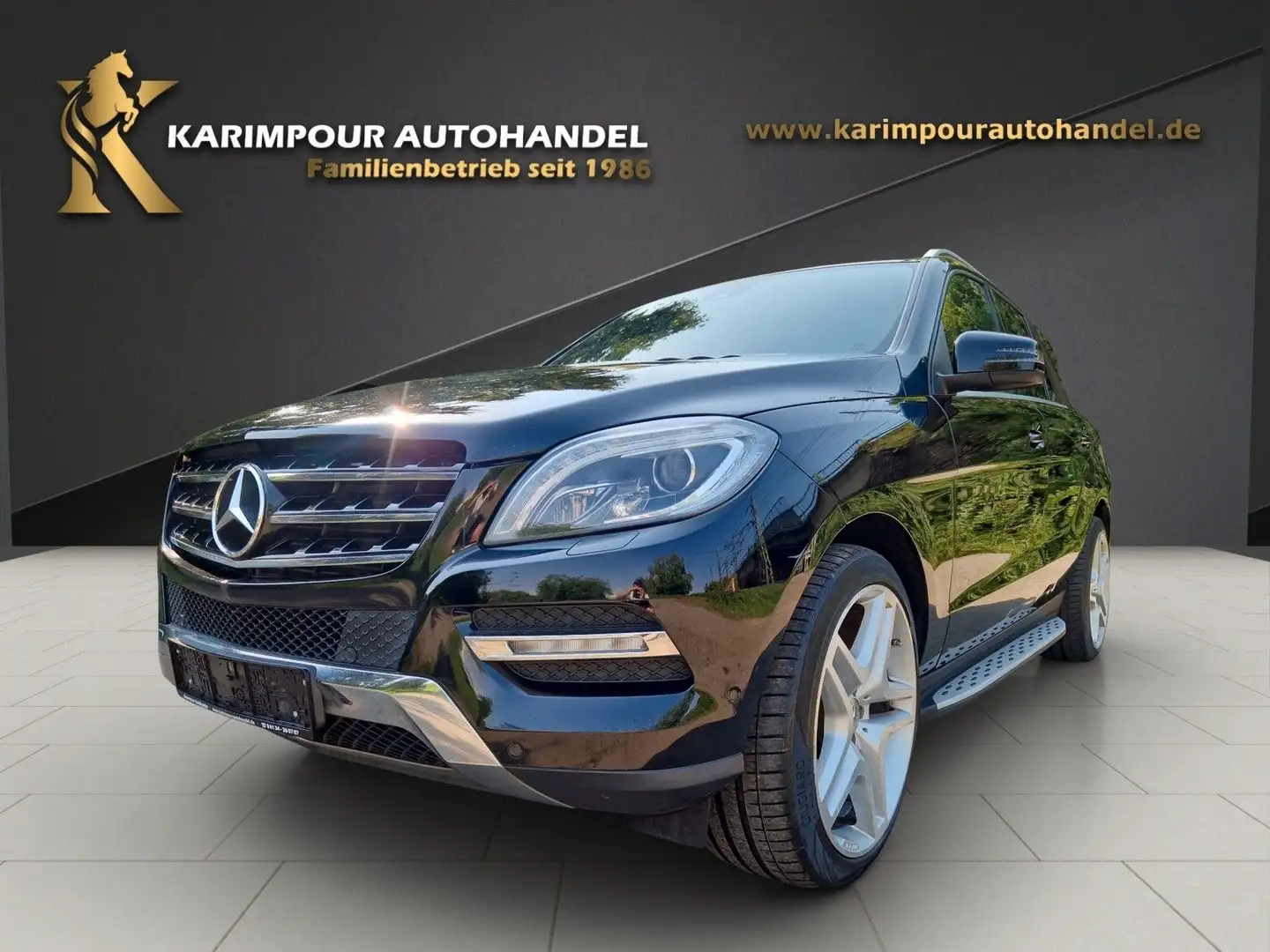 Mercedes-Benz ML 350 CDI BlueTec *AMG Line*Nav*RFK*Leder*EU6* Schwarz - 1