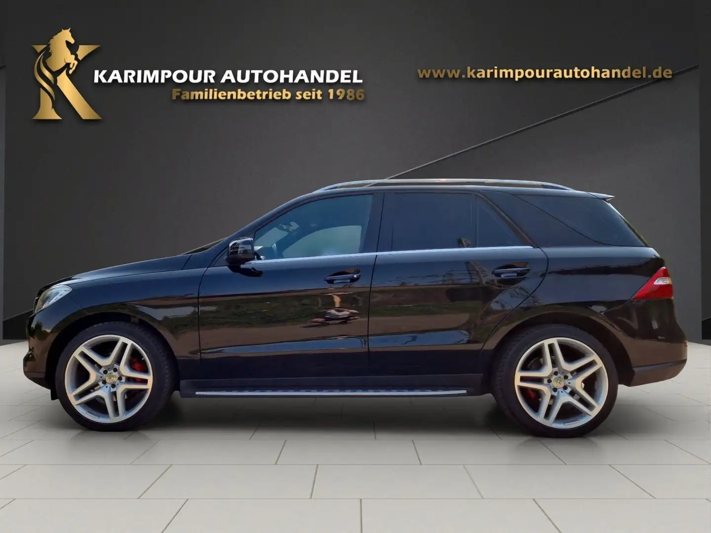Mercedes-Benz ML 350 CDI BlueTec *AMG Line*Nav*RFK*Leder*EU6* Schwarz - 2