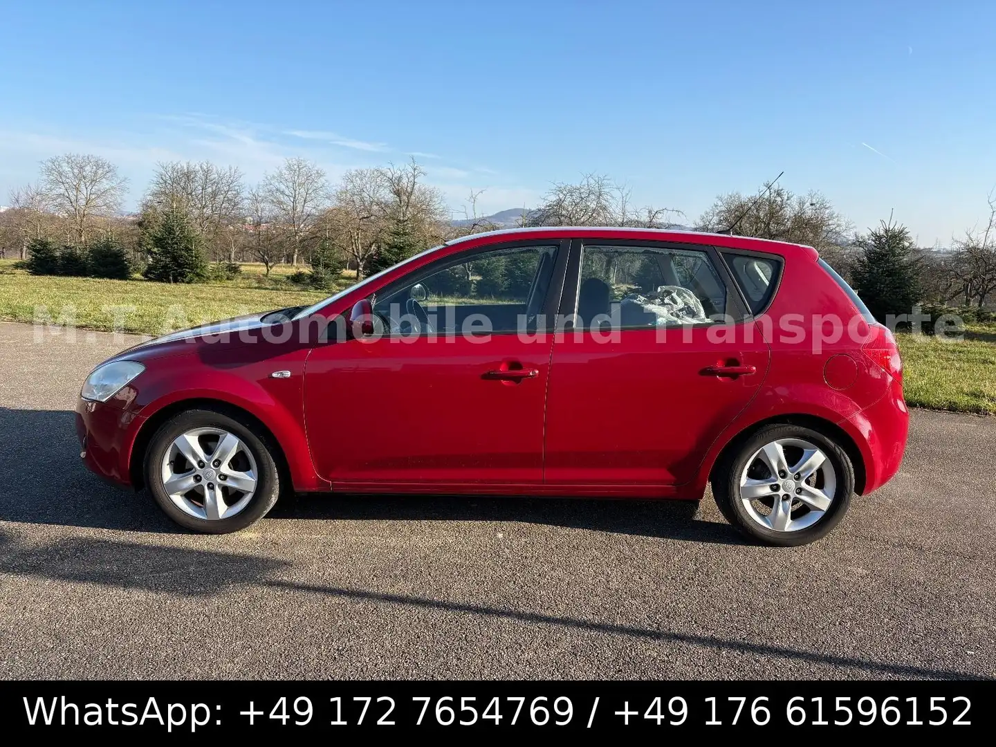 Kia Ceed / cee'd Ceed 1.4 *KLIMAAUT*8-FACH*ZV*LICHTAUT*MFK* Rot - 2