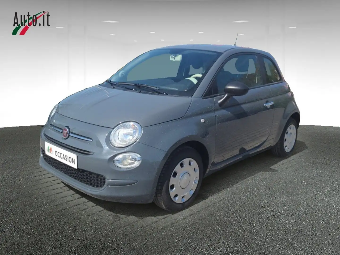 Fiat 500 1.2i Pop (EU6d-TEMP) Grijs - 1