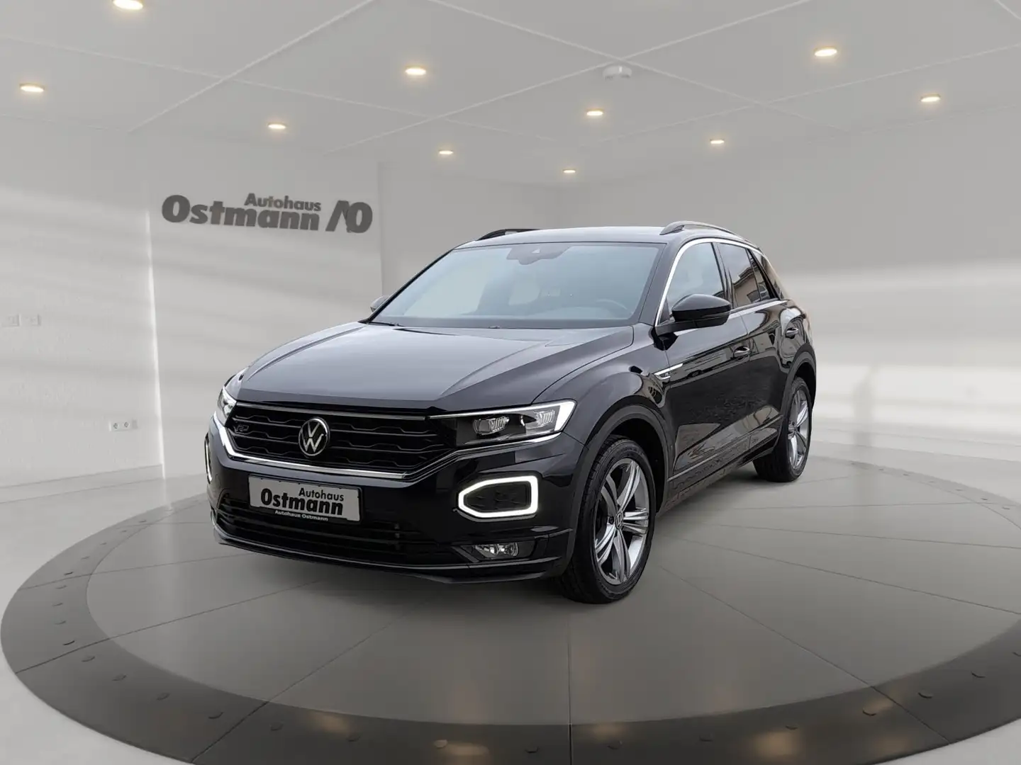 Volkswagen T-Roc 2.0 TDI Sport R-Line AHK RFK ACC Beats Schwarz - 1