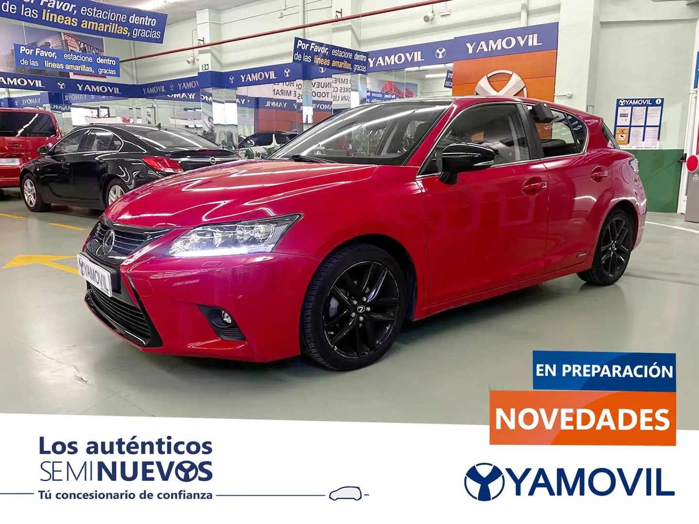 Lexus CT 200h Sport Edition Rouge - 1