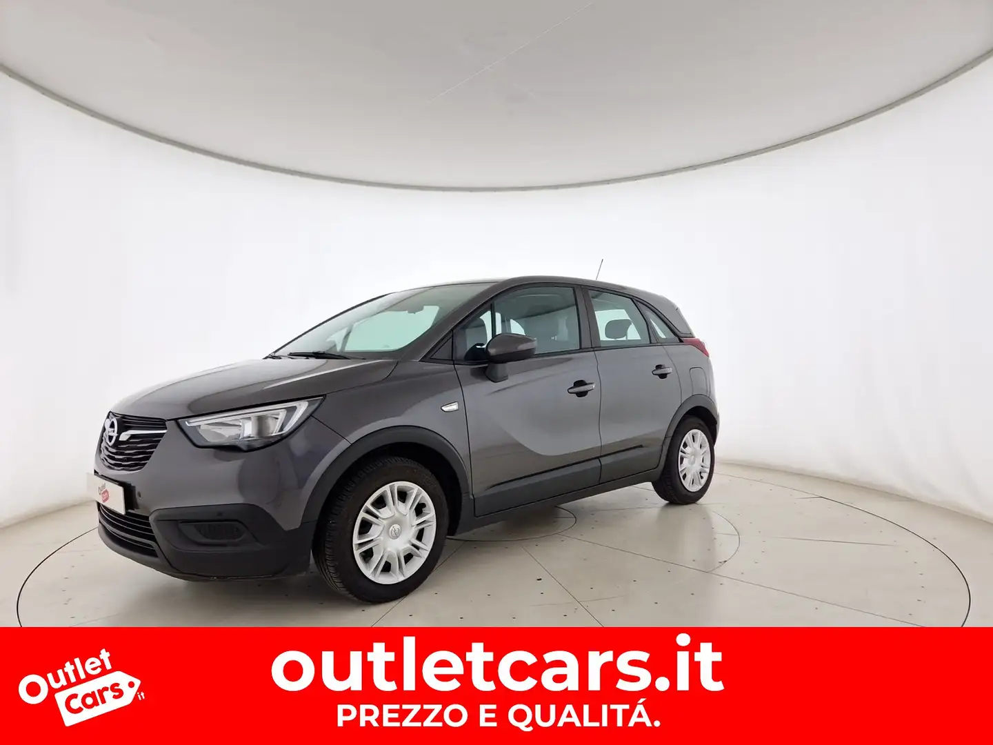Opel Crossland X x 1.2 advance 83cv my18.5 Grigio - 1