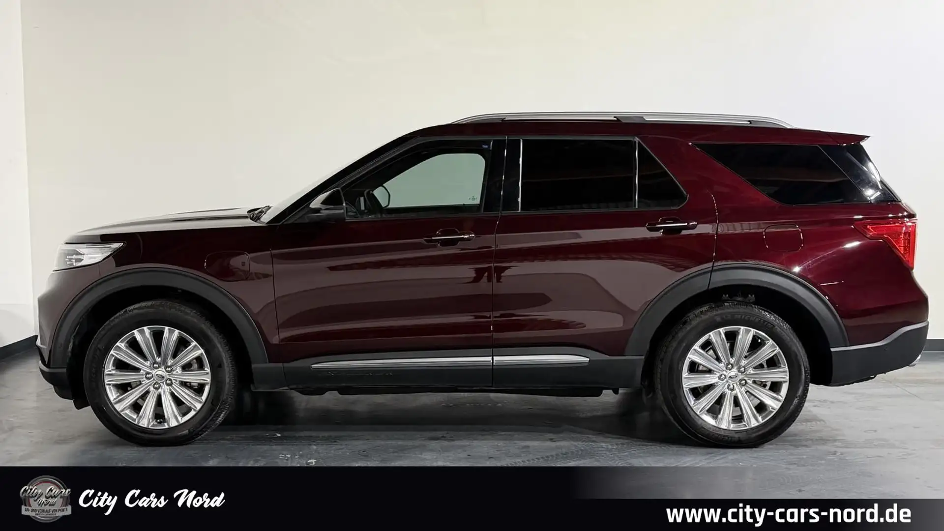 Ford Explorer Platinum Plug-in-Hybrid 4x4 7.SITZ+PANO Rot - 2