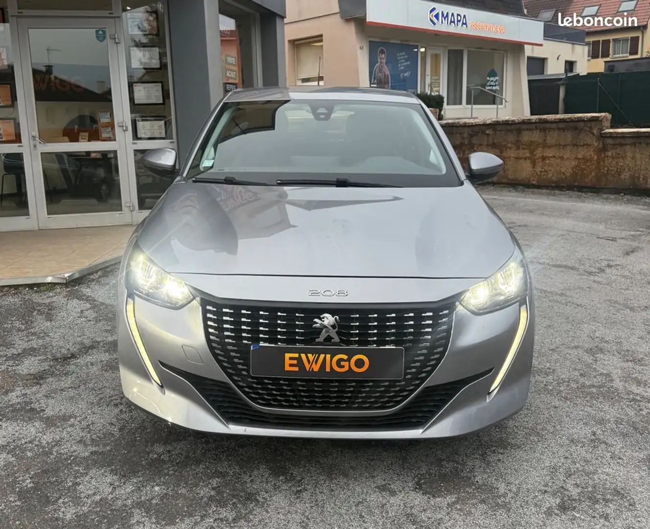Peugeot 208 generation-ii 1.2 puretech 75 ch active busines Gris - 2