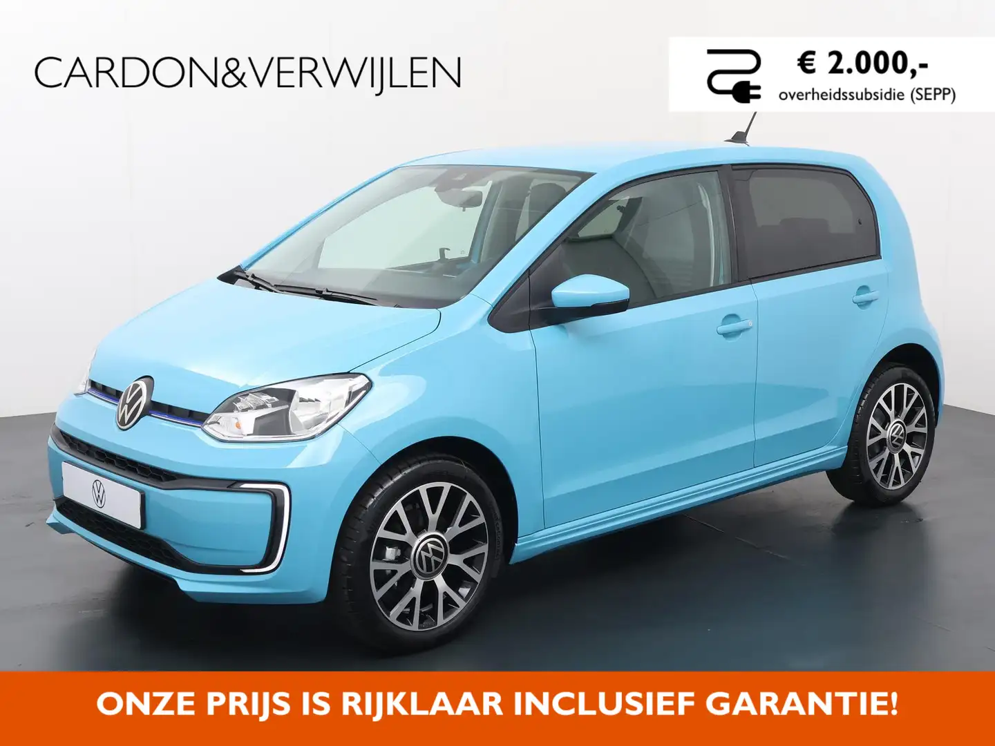 Volkswagen e-up! Edition | 83 PK | Achteruitrijcamera | Lichtmetale Blauw - 1