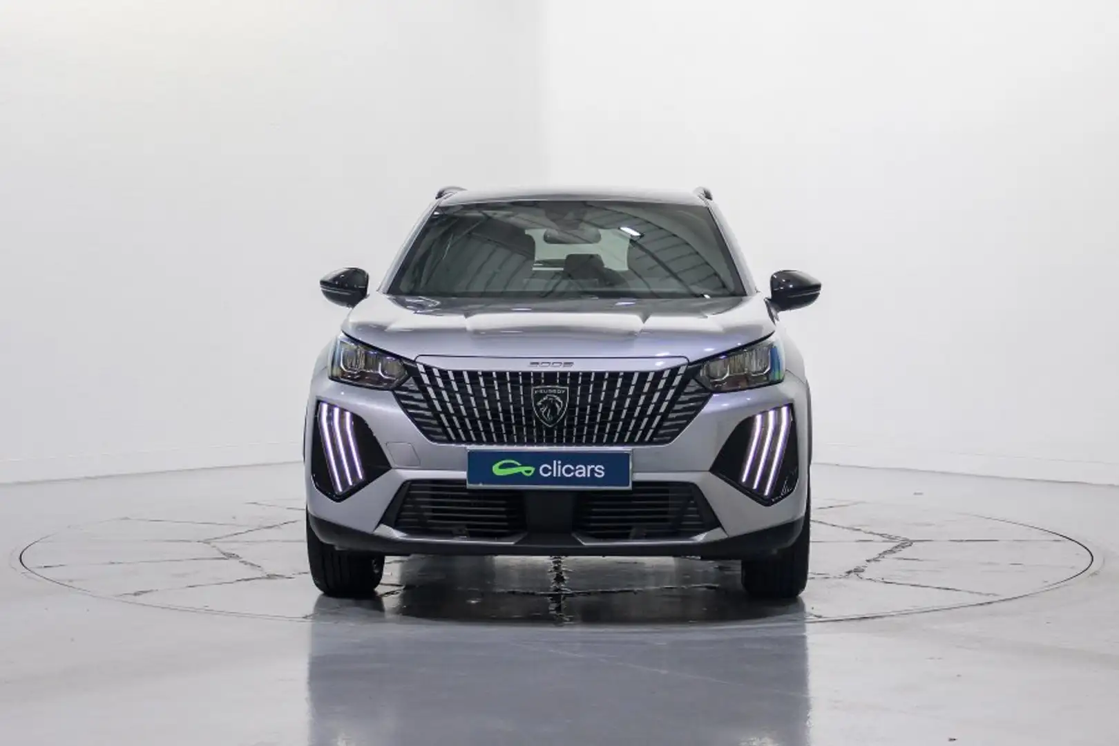 Peugeot 2008 Hybrid 136 Allure eDCS6 Argent - 2