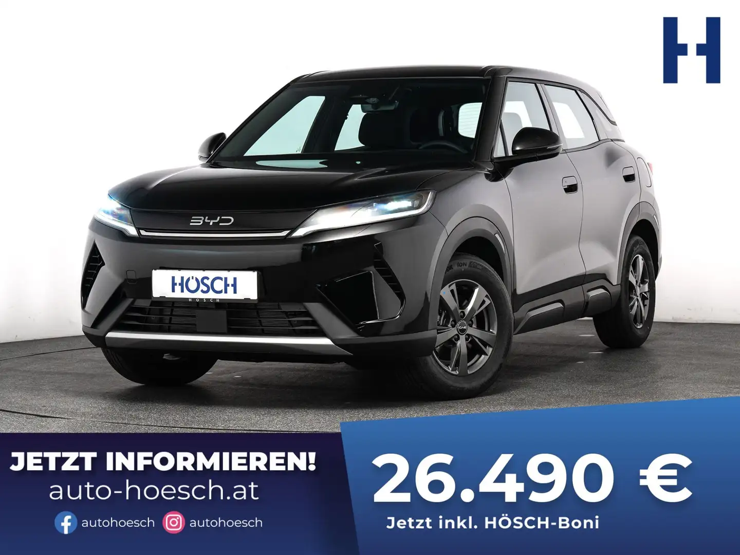 BYD Atto 2 DM-i ACTIVE ACC ASSISTENZ KAMERA MEGAPREIS Schwarz - 1