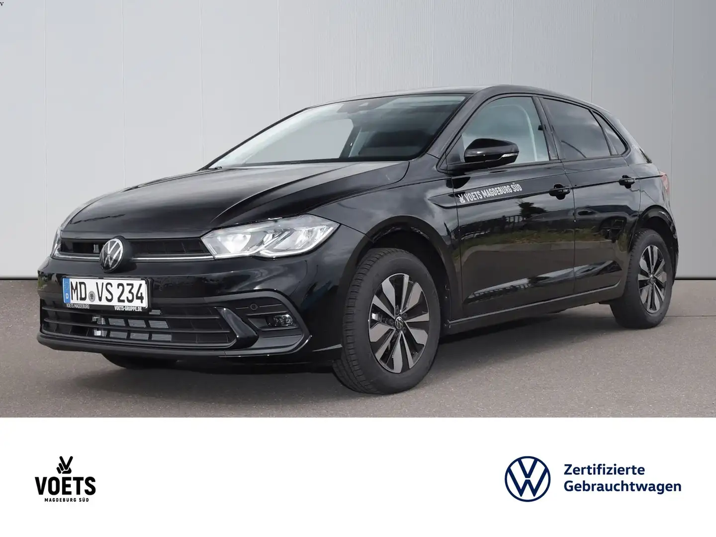 Volkswagen Polo VI GOAL 1.0 TSI DSG LED+NAVI+ACC+KAMERA Schwarz - 1