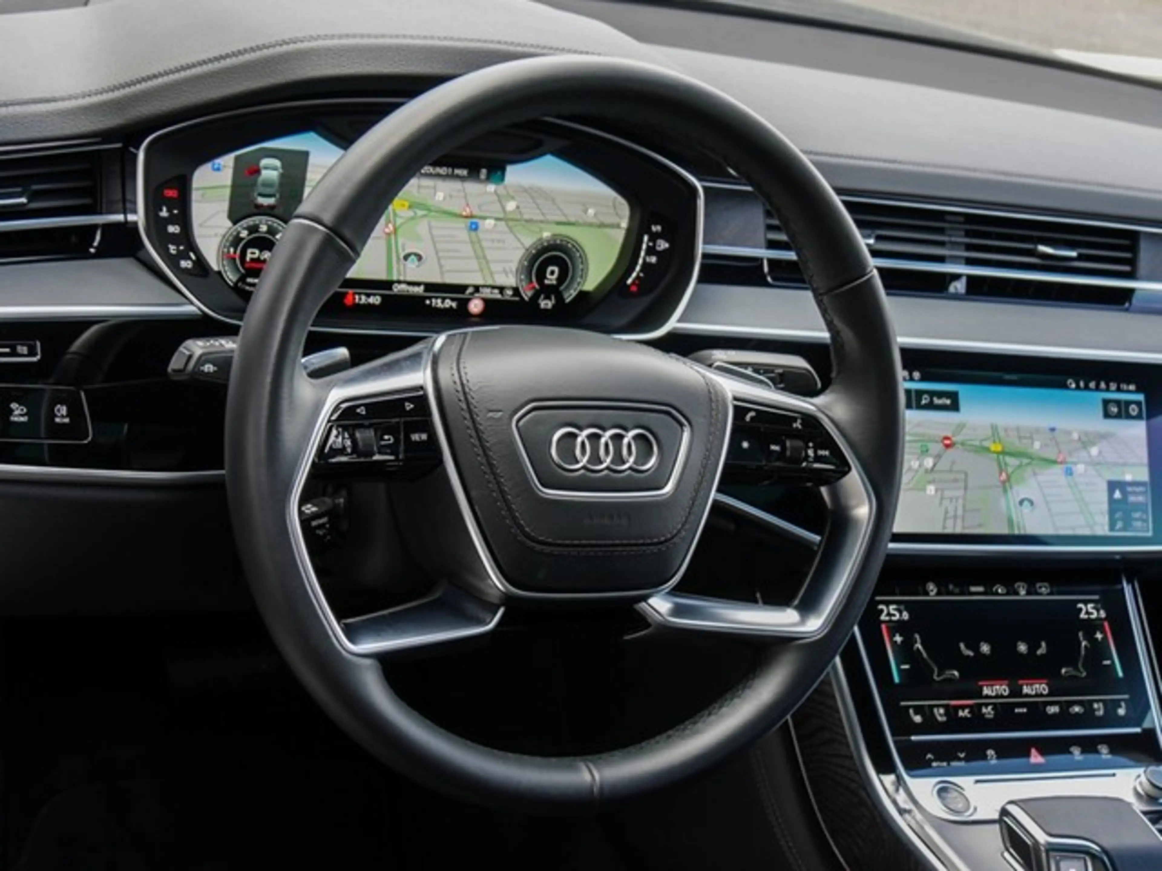 Audi A8 50 Qu. PANO B&O ACC 360°CAM ALU20 HEADUP — photo 10