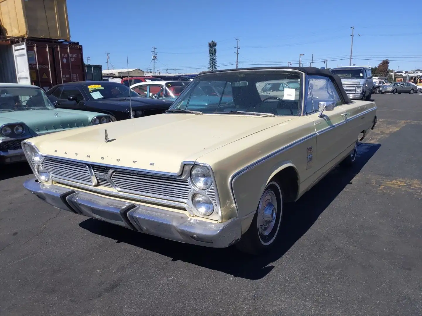 Plymouth Fury III  convertible Beżowy - 1