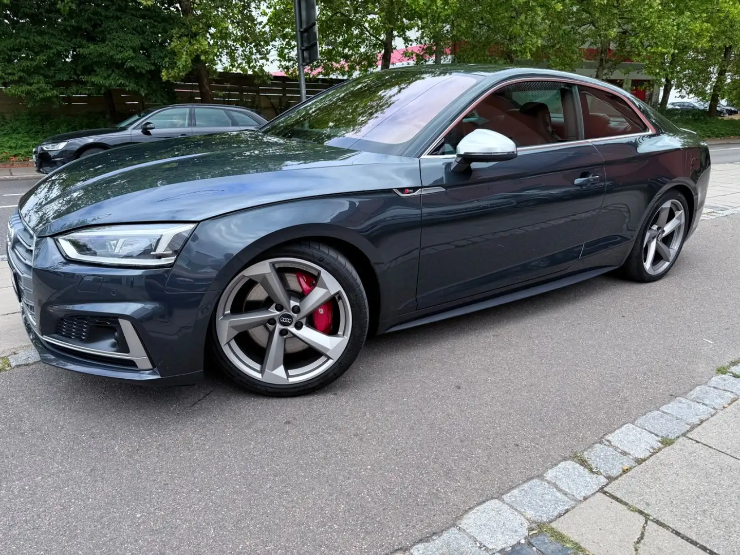 Audi S5 Coupe 3.0 TFSI quattro/Head-up/B&O/ACC/VOLL Gris - 2