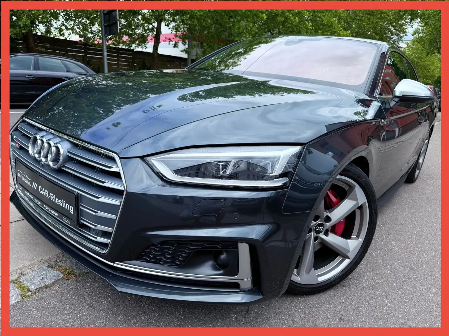 Audi S5 Coupe 3.0 TFSI quattro/Head-up/B&O/ACC/VOLL Gris - 1