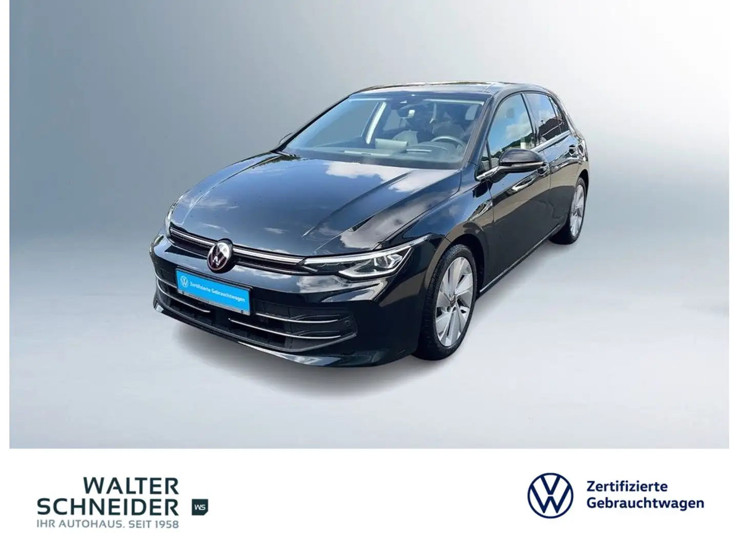 Volkswagen Golf VIII 2.0 TDI DSG Style Navi IQ.Light ACC Schwarz - 1