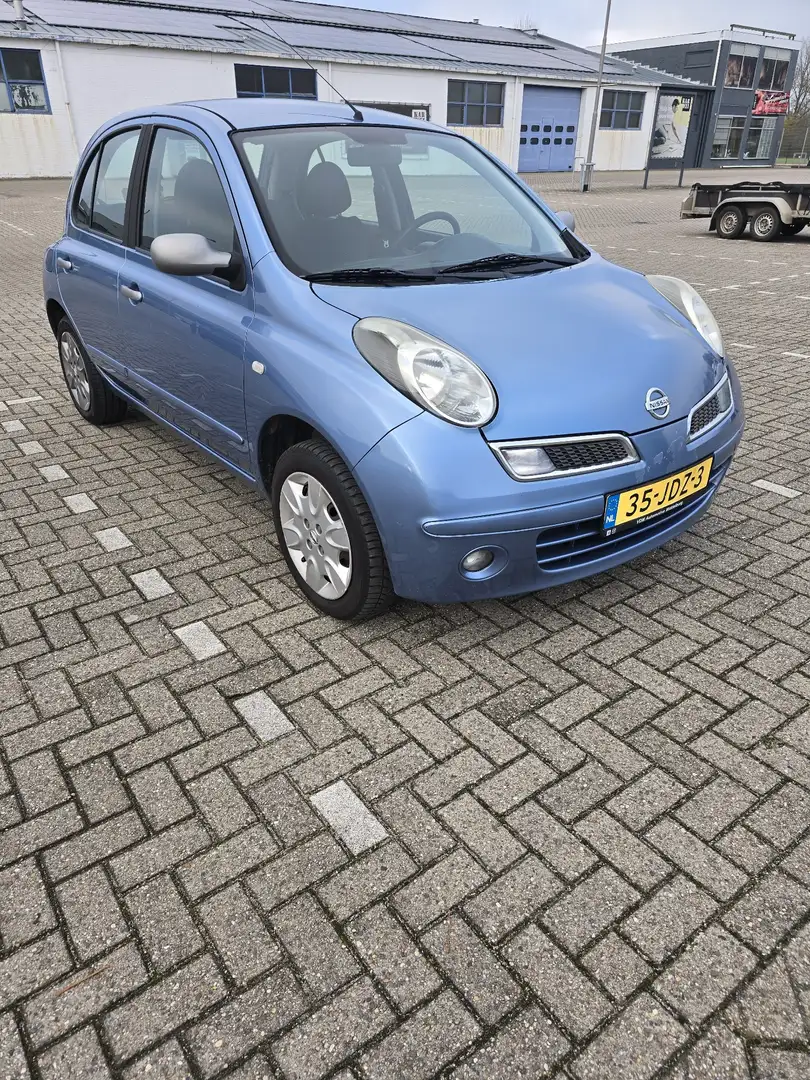 Nissan Micra ORIGINELE NL AUTO NISSAN MIGRA 1.2 BENZINE AUTO Blauw - 2