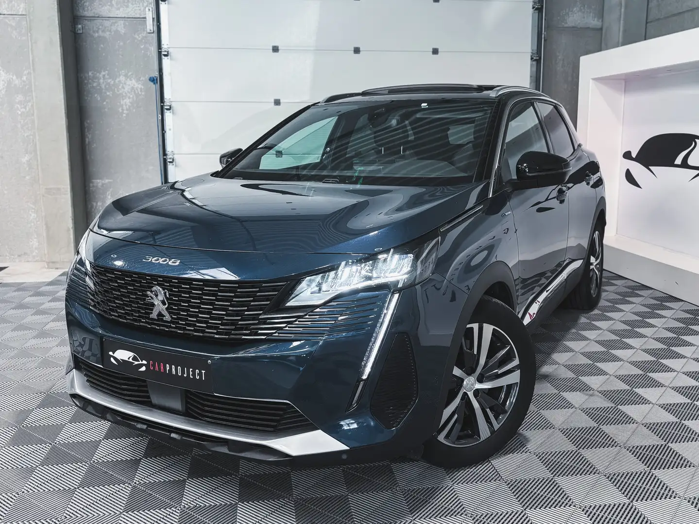 Peugeot 3008 1.6 Hybrid 180 PHEV Allure, Toit pano, Car-Play Blue - 1