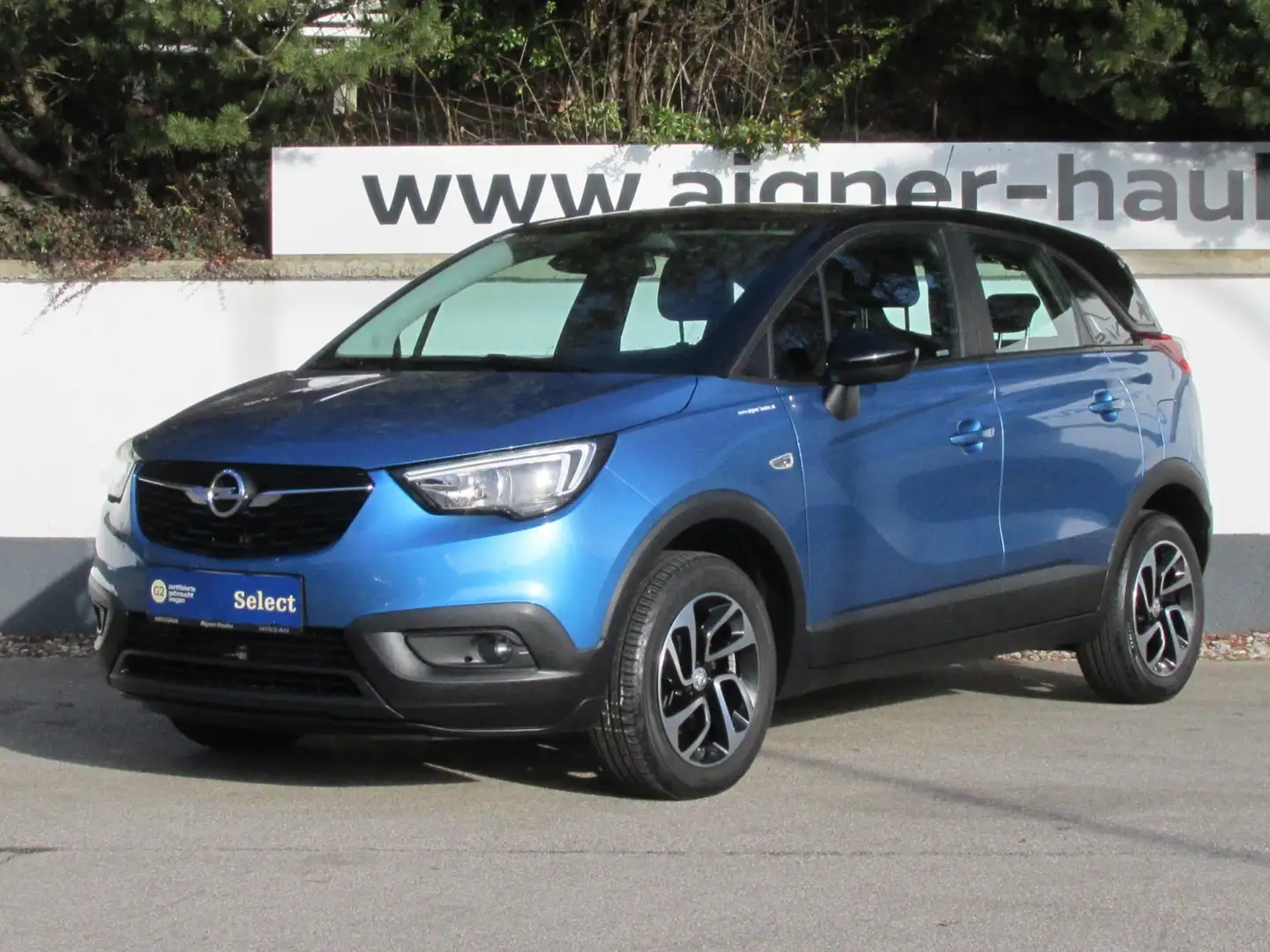 Opel Crossland X Crossland X 1,2 Turbo Direct Inj. Edition Aut. Blau - 1