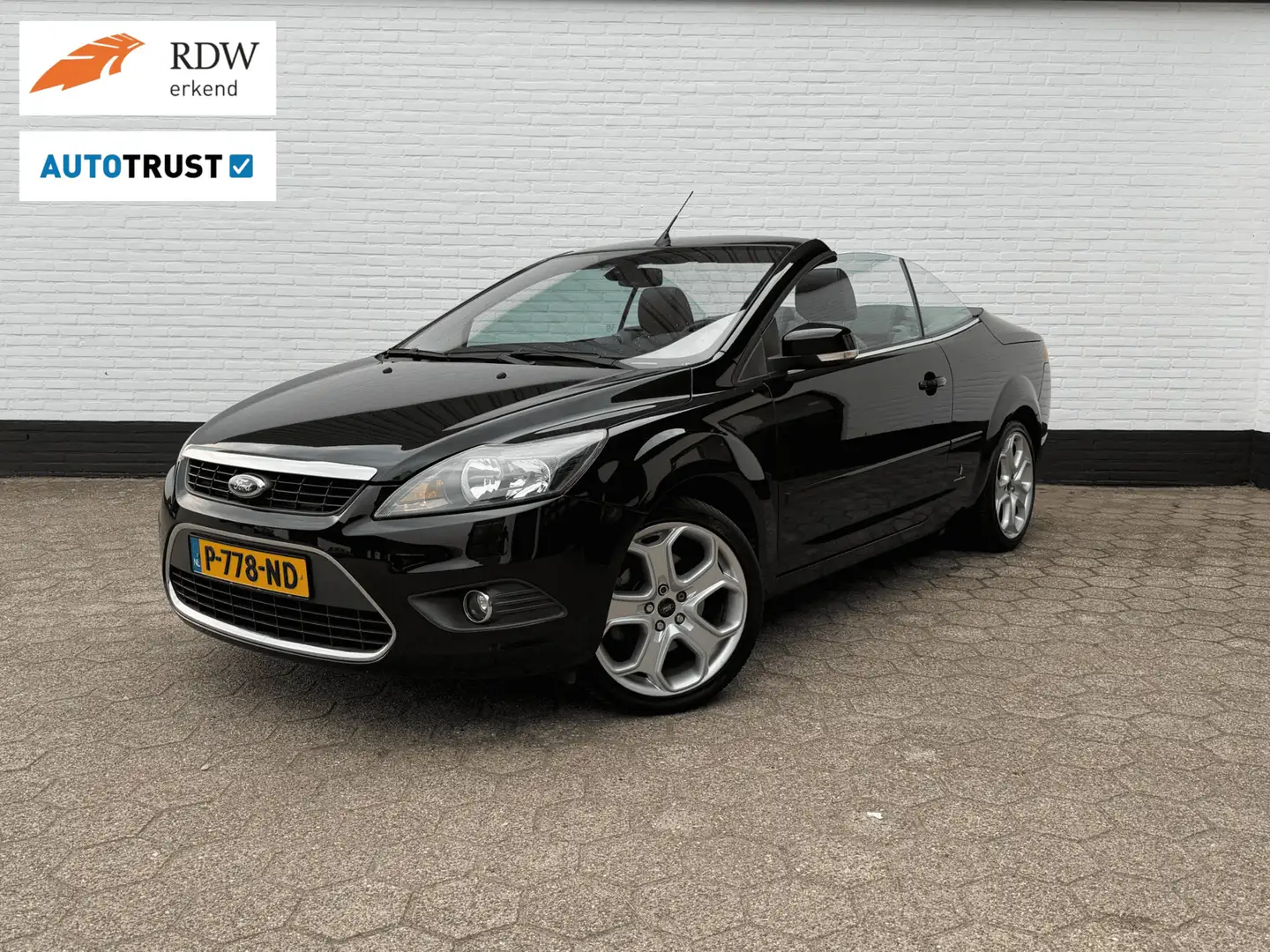 Ford Focus CC Coupé-Cabriolet 2.0 Titanium CRUISE l LEDER l TOP! Negro - 1