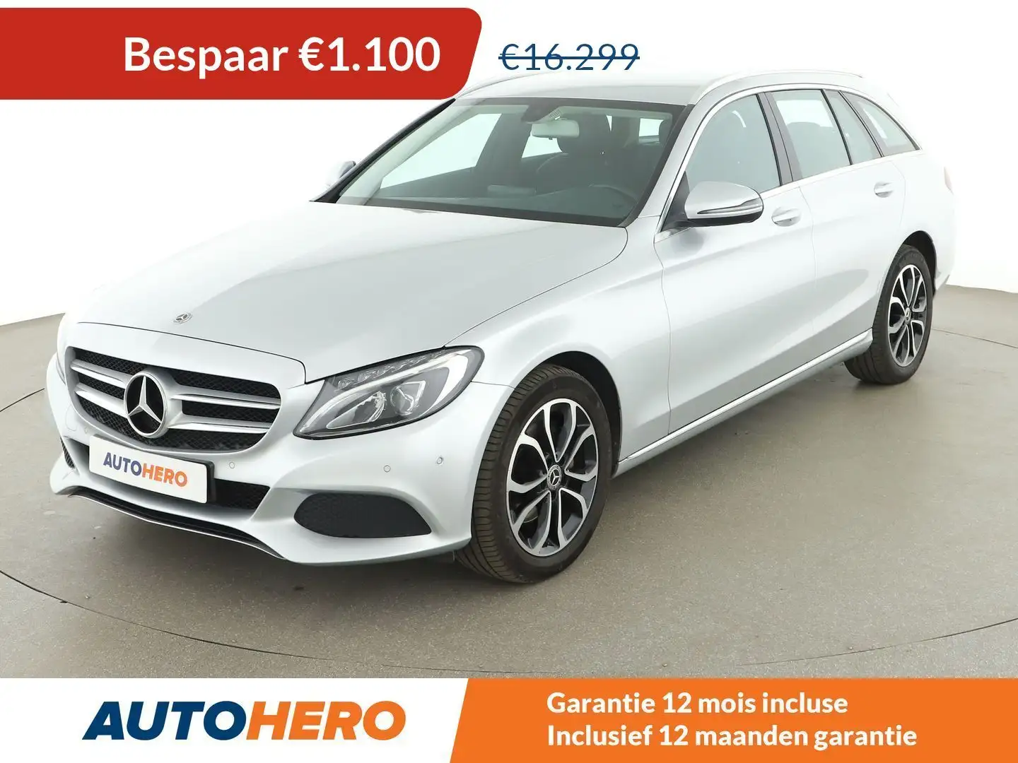 Mercedes-Benz C 200 C 200 d T Plus Avantgarde Zilver - 1