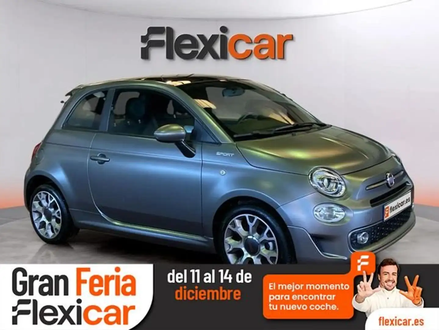 Fiat 500 Sport 1.0 Hybrid 51KW (70 CV) Gris - 1