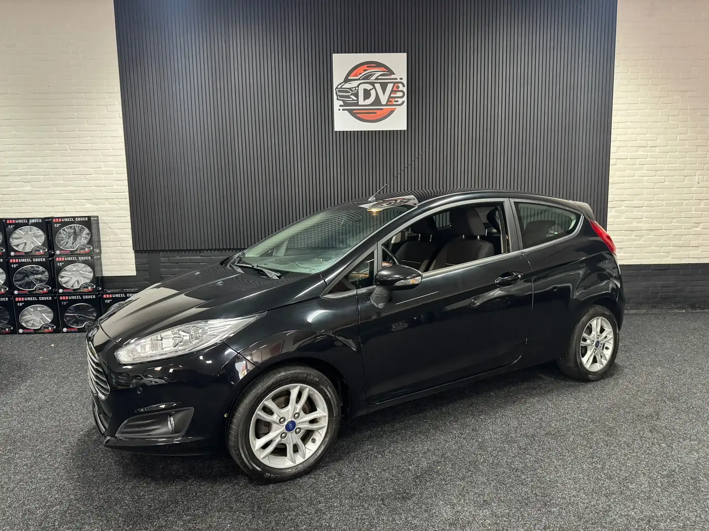 Ford Fiesta 1.0 EcoBoost Sport, AIRCO, PDC VOOR ACHTER, LED, E Zwart - 1