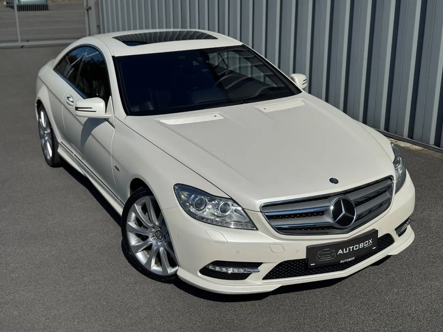 Mercedes-Benz CL 500 *46TKM*AMG LINE*DESIGNO*MATT*KEYLESS* Weiß - 1