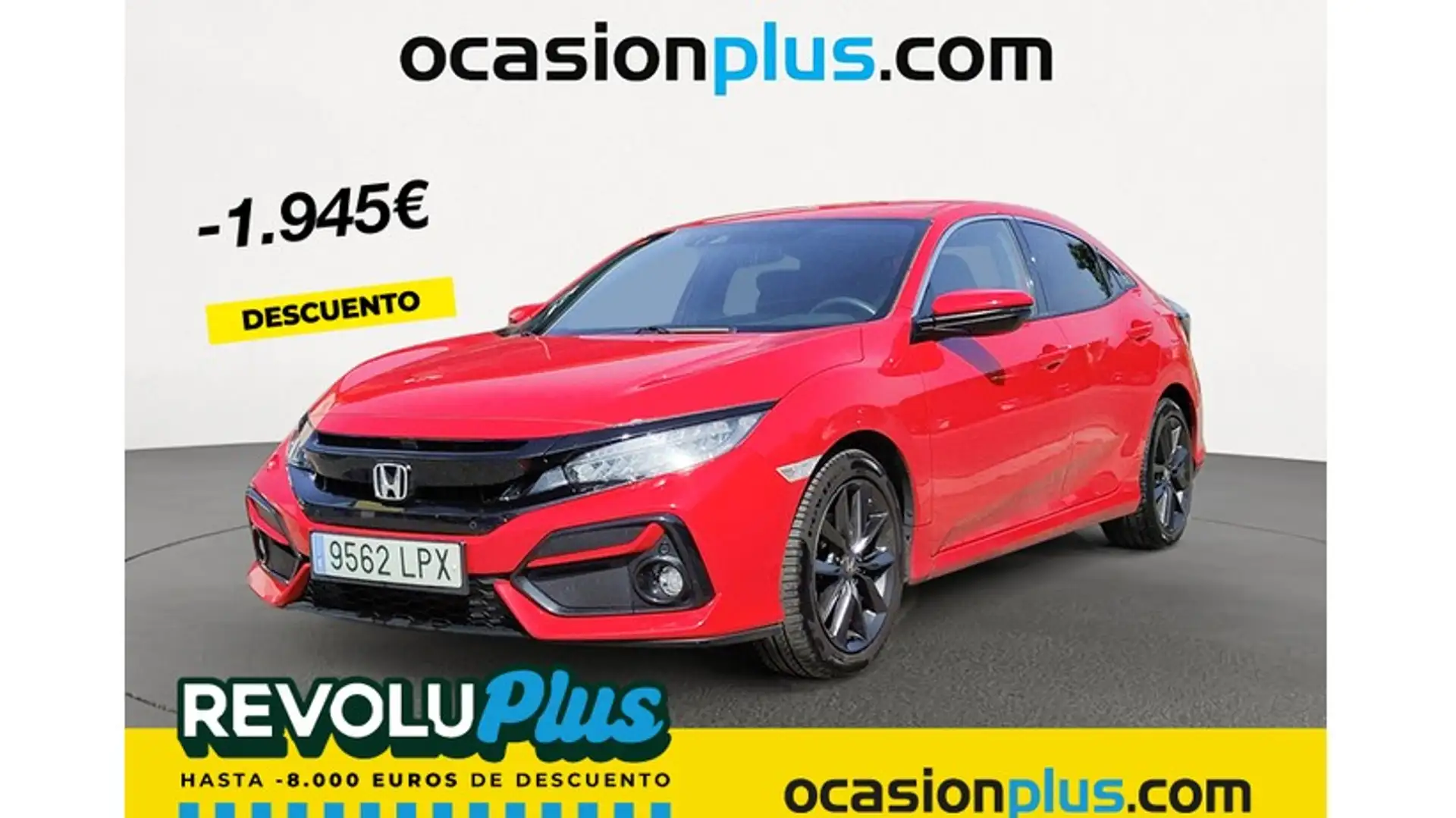 Honda Civic 1.0 VTEC Turbo Elegance Navi Rojo - 1