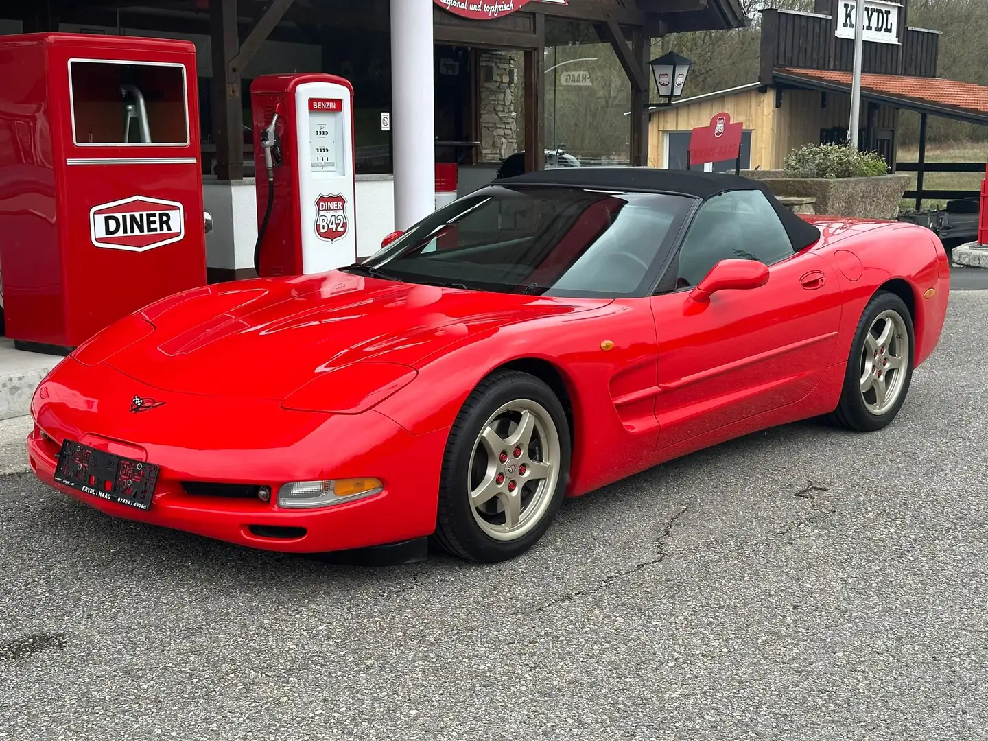 Corvette C5 5,7L V8 Aut. Cabrio Rojo - 1