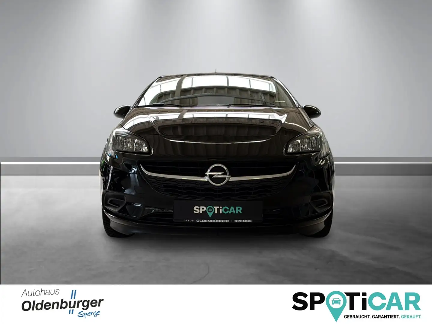 Opel Corsa Edition - hzb. Sitze & Lenkrad / Parksensoren hi. Negru - 2