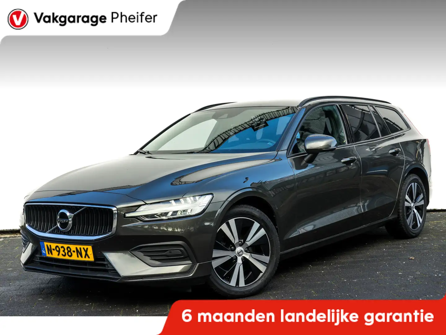 Volvo V60 2.0 B3 Momentum Advantage Trekhaak/ Camera/ Stoel- Gris - 1